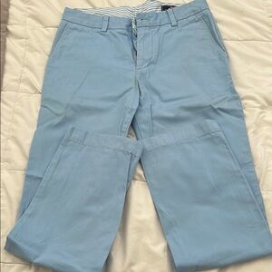 Vineyard Vines Blue Dress Pants Flat Front Cotton